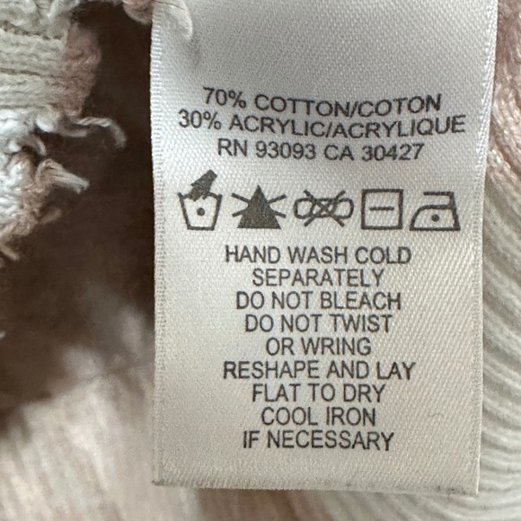 NIC+ZOE Tie Dye Asymmetrical Sweater Womens S Long Sleeve Casual Lightweight - Picture 6 of 10